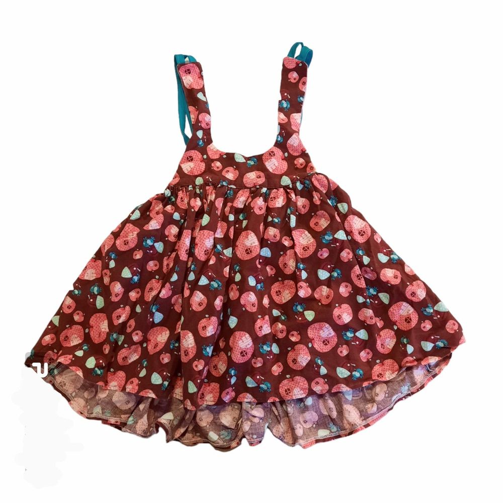 Handmade Girls Apple Bird Jumper OS